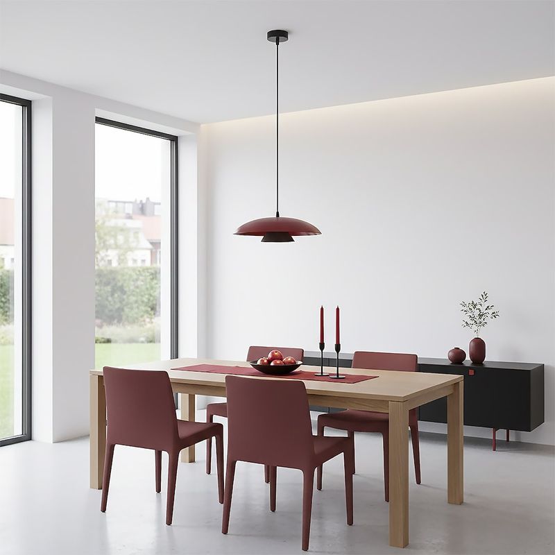 Emibig Lighting Taklampa BABEL 1 VINRÃ–D BL