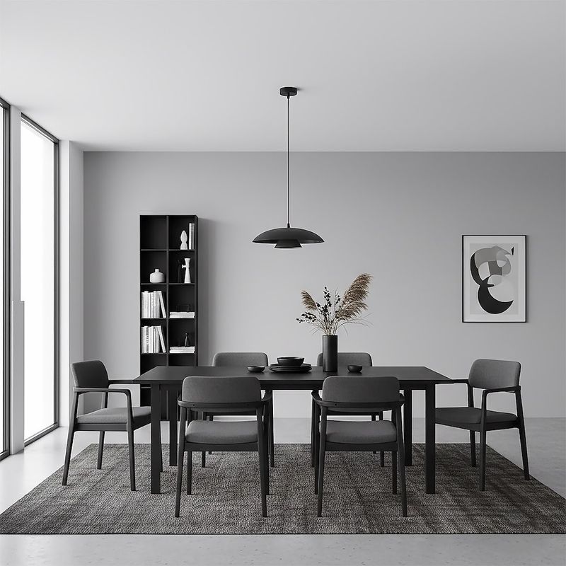 Emibig Lighting Taklampa BABEL 1 SVART
