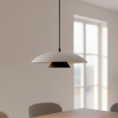 Emibig Lighting Taklampa BABEL 1 VIT BL