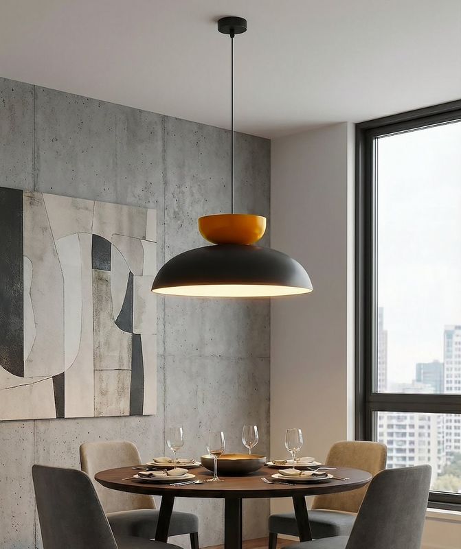 Emibig Lighting Taklampa MEGA 1 SVART ELLER