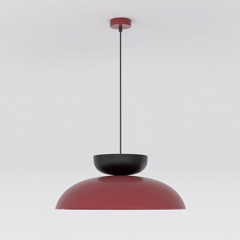 Emibig Lighting Taklampa MEGA 1 VINRÃ–D BL