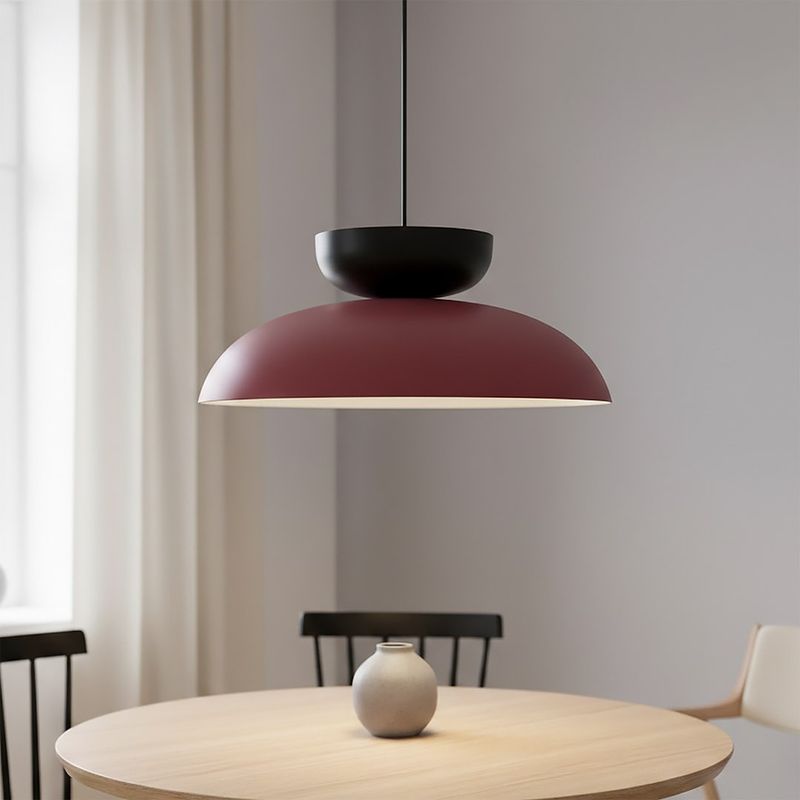 Emibig Lighting Taklampa MEGA 1 VINRÃ–D BL