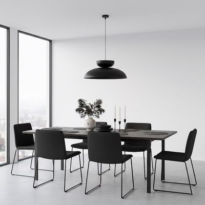 Emibig Lighting Taklampa MEGA 1 SVART