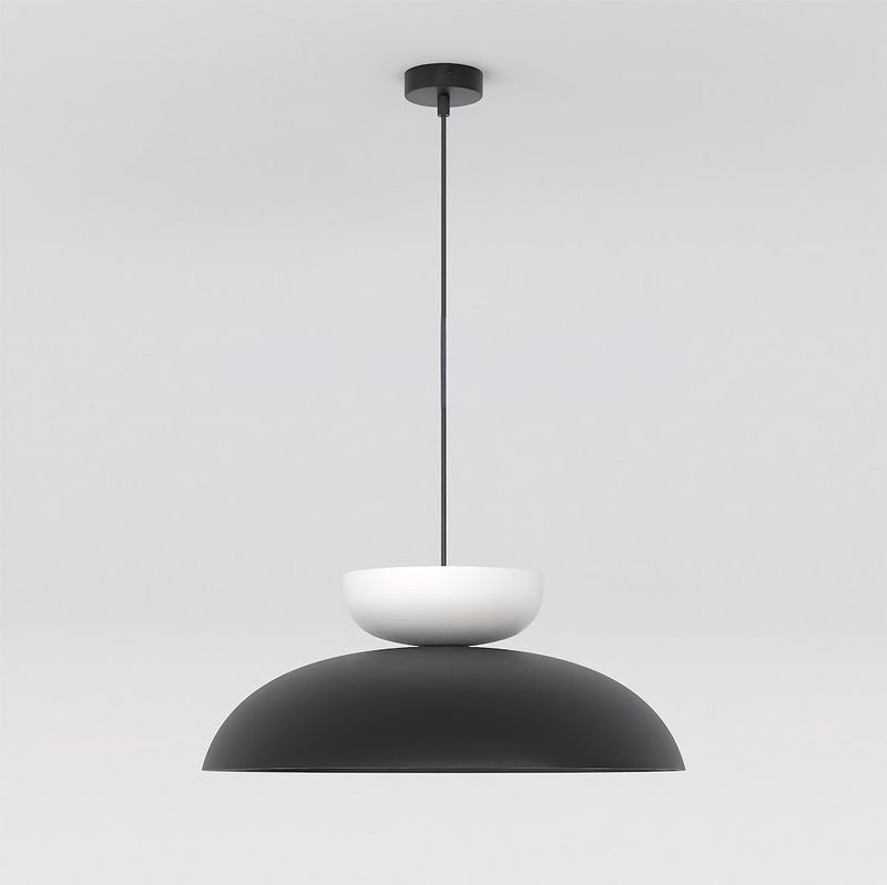 Emibig Lighting Taklampa MEGA 1 SVART VIT