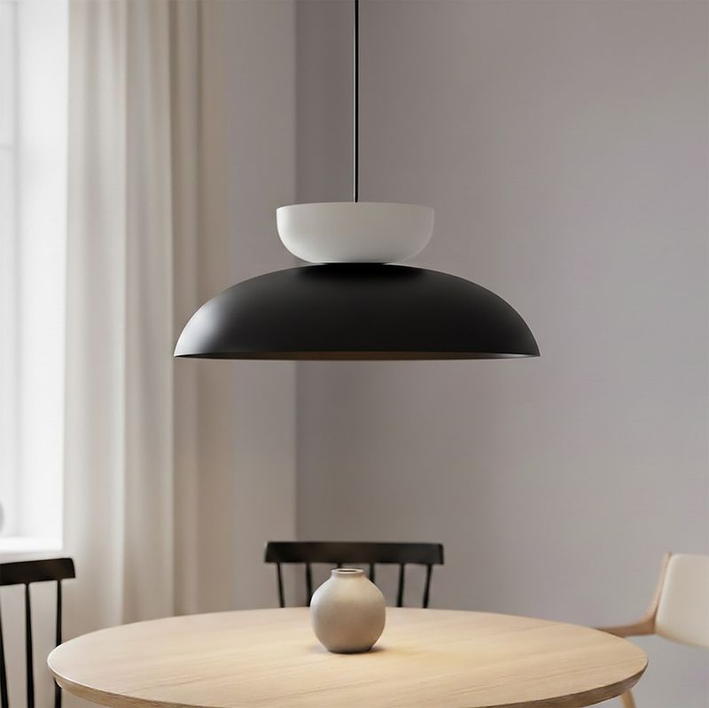 Emibig Lighting Taklampa MEGA 1 SVART VIT