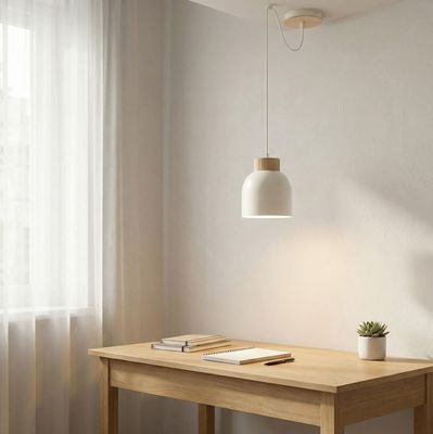 Emibig Lighting Taklampa KRU 1 VIT