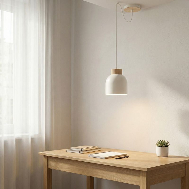Emibig Lighting Taklampa KRU 1 VIT