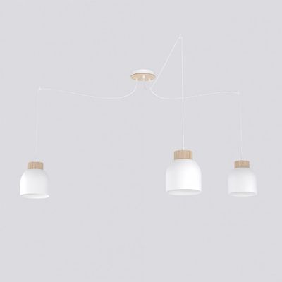 Emibig Lighting Taklampa KRU 3 VIT