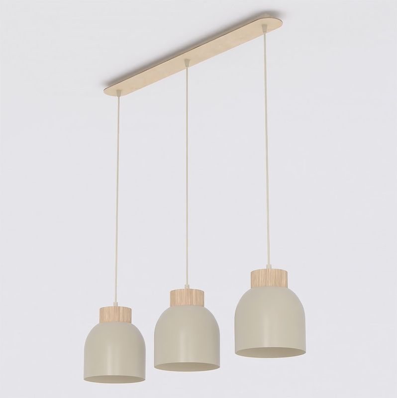Emibig Lighting Taklampa VIGO 3 MOKKA