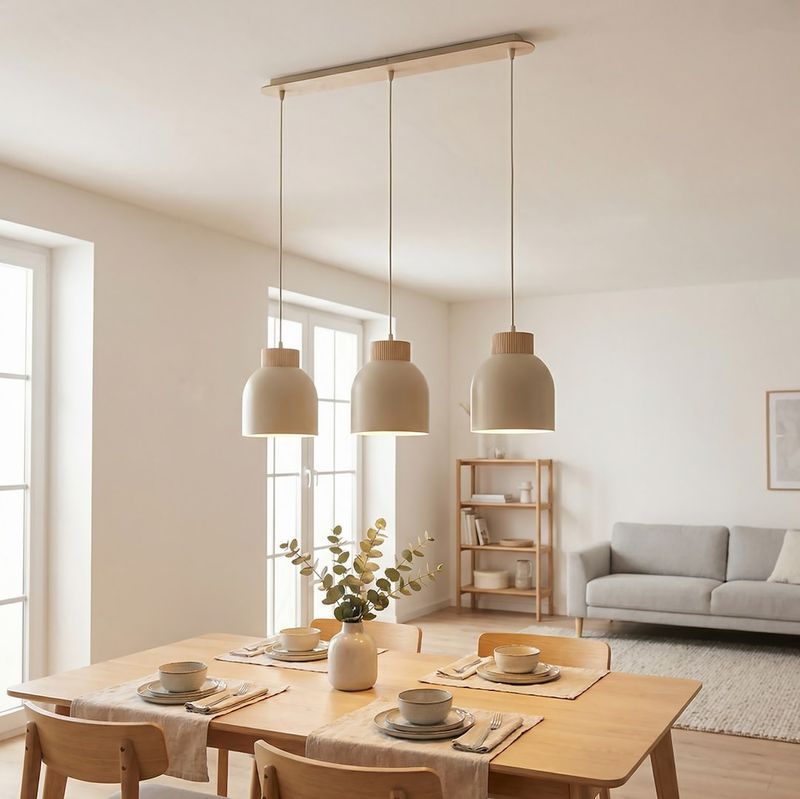 Emibig Lighting Taklampa VIGO 3 MOKKA