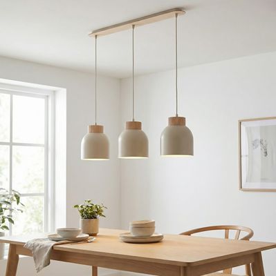 Emibig Lighting Taklampa VIGO 3 MOKKA