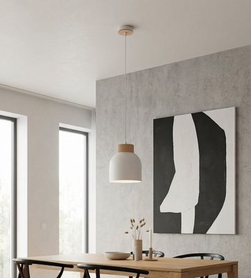 Emibig Lighting Taklampa VIGO 1 VIT
