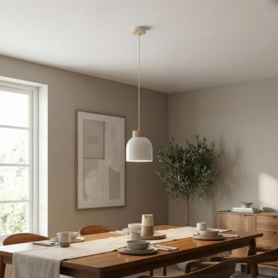 Emibig Lighting Taklampa VIGO 1 VIT