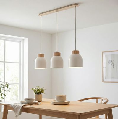 Emibig Lighting Taklampa VIGO 3 VIT