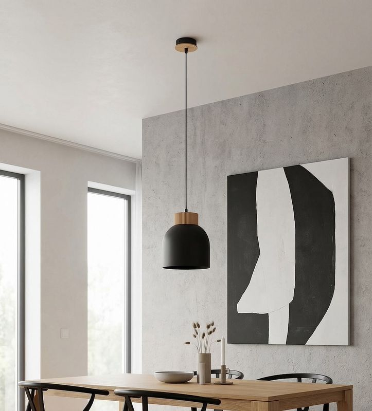 Emibig Lighting Taklampa VIGO 1 SVART