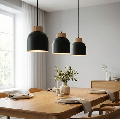 Emibig Lighting Taklampa VIGO 3 SVART