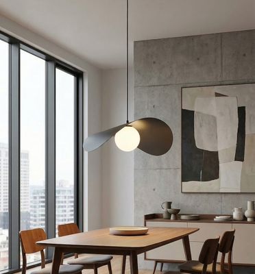 Emibig Lighting Taklampa RITUAL 1L SVART