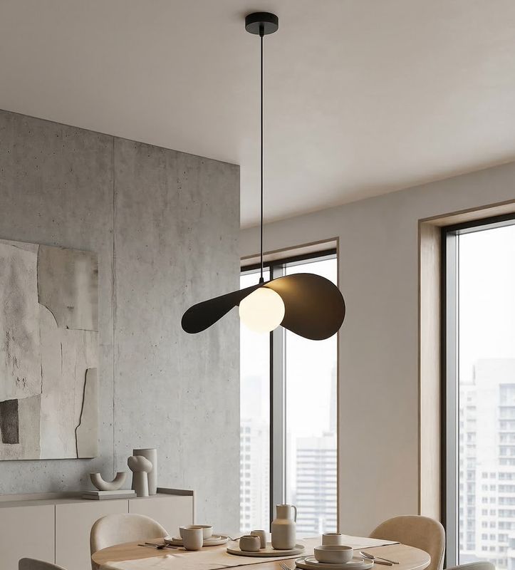 Emibig Lighting Taklampa RITUAL 1L SVART