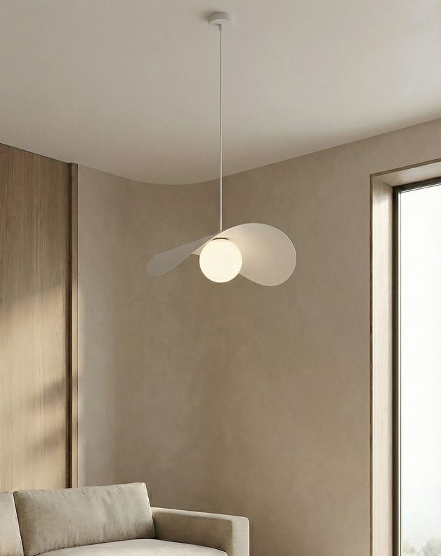 Emibig Lighting Taklampa RITUAL 1L VIT
