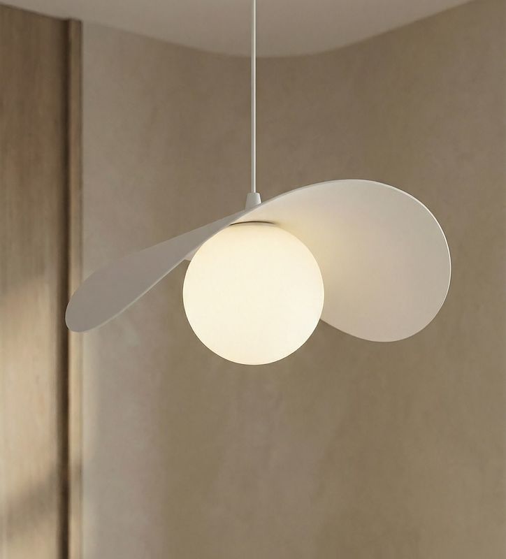 Emibig Lighting Taklampa RITUAL 1M VIT