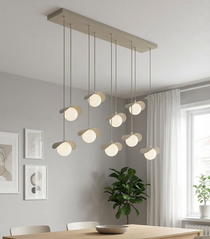 Emibig Lighting Taklampa RITUAL 9 MOKKA