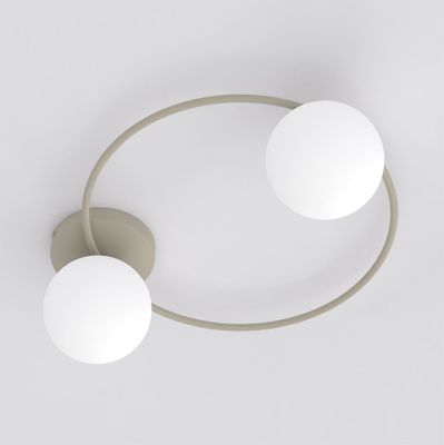 Emibig Lighting Taklampa SOPRA 2 MOKKA OPAL