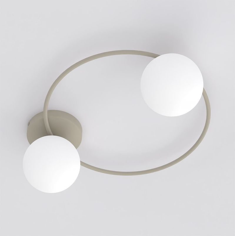 Emibig Lighting Taklampa SOPRA 2 MOKKA OPAL