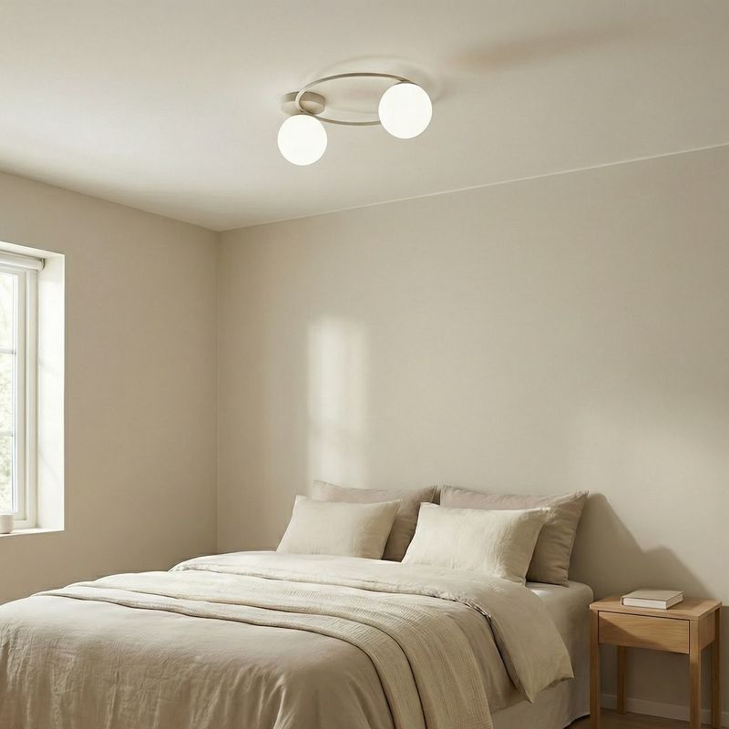 Emibig Lighting Taklampa SOPRA 2 MOKKA OPAL