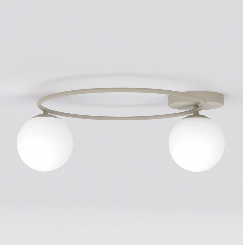 Emibig Lighting Taklampa SOPRA 2 MOKKA OPAL