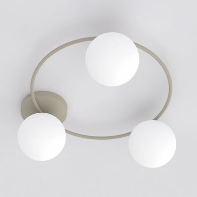 Emibig Lighting Taklampa SOPRA 3 MOKKA OPAL