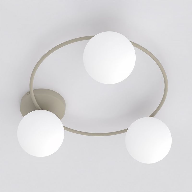 Emibig Lighting Taklampa SOPRA 3 MOKKA OPAL