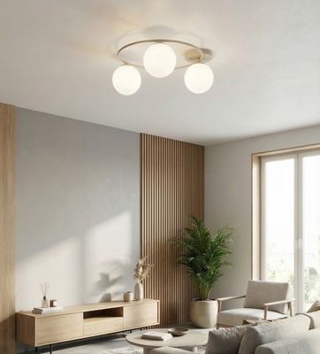 Emibig Lighting Taklampa SOPRA 3 MOKKA OPAL