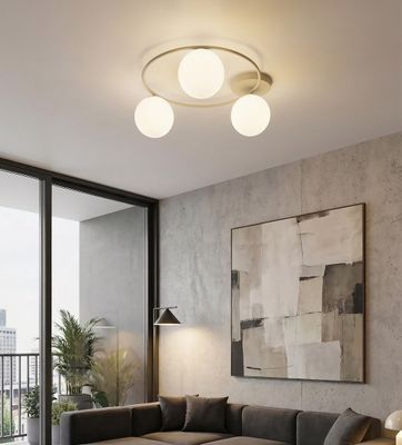 Emibig Lighting Taklampa SOPRA 3 MOKKA OPAL