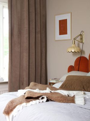 Svanefors Estelle Gardin 2P Nougat 2x135x280 cm