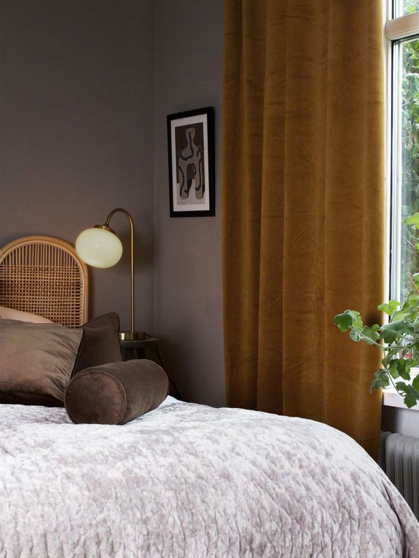 Svanefors Estelle Gardin 2P Ockra 2x135x280 cm