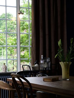 Svanefors Estelle Gardin 2P Mocca 2x135x280 cm