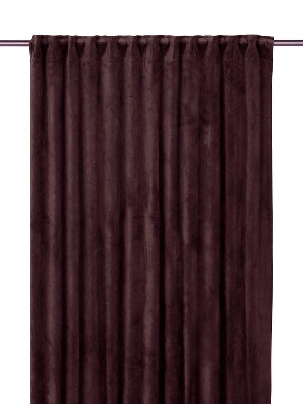 Svanefors Estelle Gardin 2P Aubergine 2x135x280c