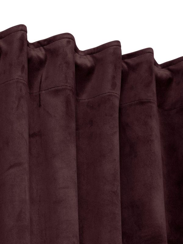 Svanefors Estelle Gardin 2P Aubergine 2x135x280c