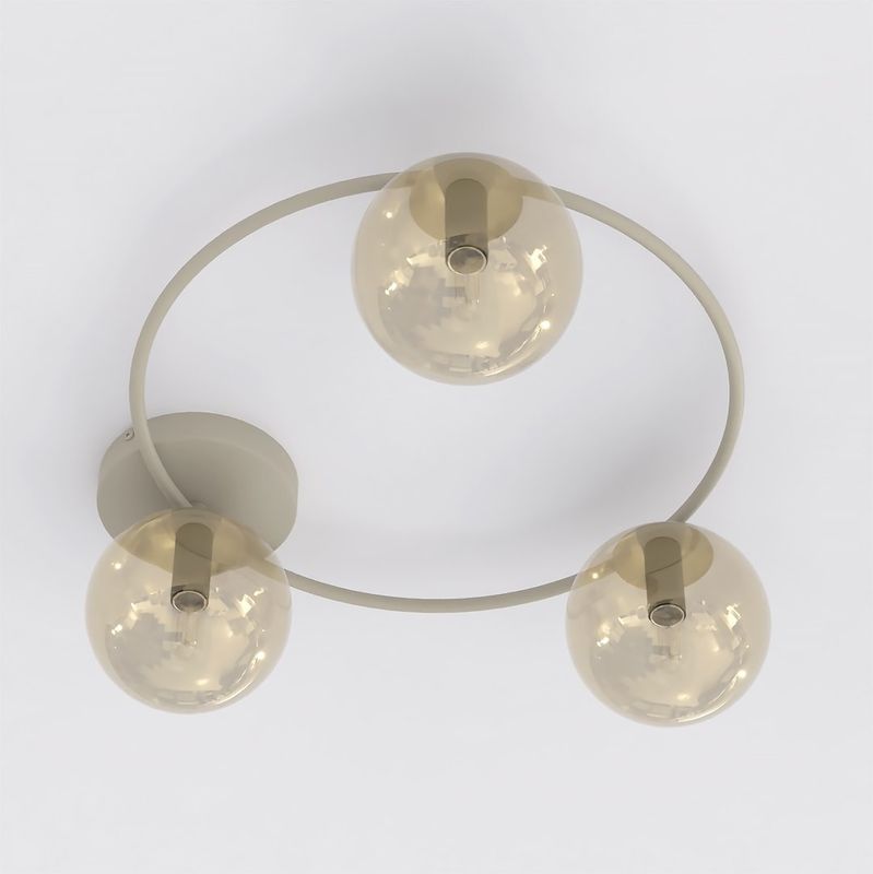 Emibig Lighting Taklampa SOPRA 3 MOKKA BÃ„RNSTEN