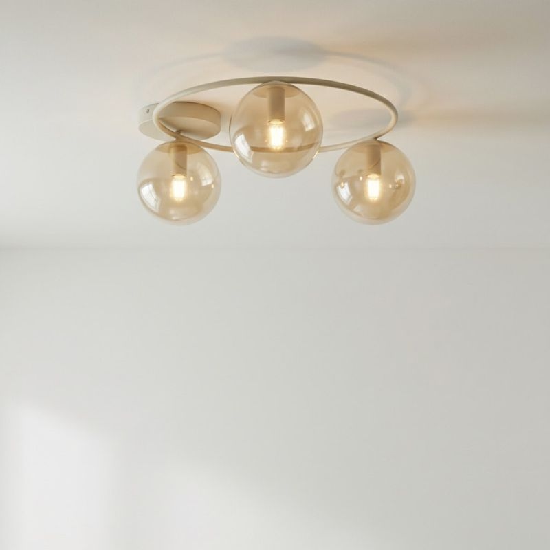 Emibig Lighting Taklampa SOPRA 3 MOKKA BÃ„RNSTEN