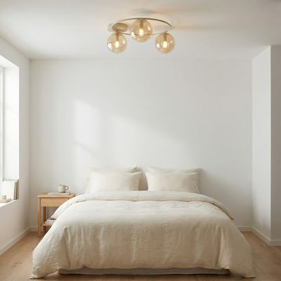 Emibig Lighting Taklampa SOPRA 3 MOKKA BÃ„RNSTEN