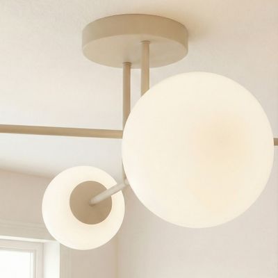 Emibig Lighting Taklampa ROMA 4 MOKKA OPAL