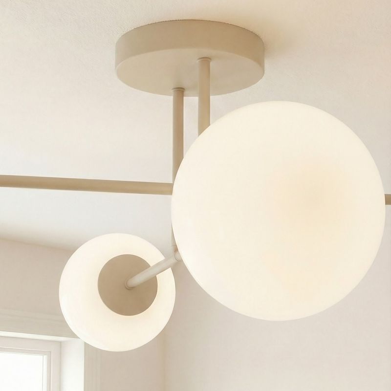 Emibig Lighting Taklampa ROMA 4 MOKKA OPAL