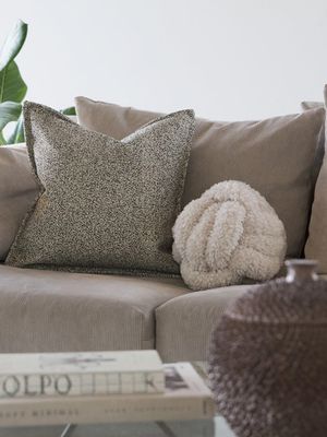 Svanefors Hella Kuddfodral Beige 45x45 cm