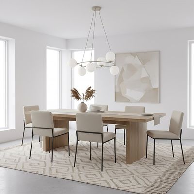 Emibig Lighting Taklampa AZURA 6 MOKKA OPAL