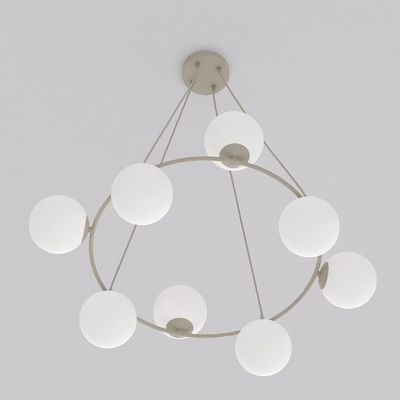 Emibig Lighting Taklampa AZURA 9 MOKKA OPAL