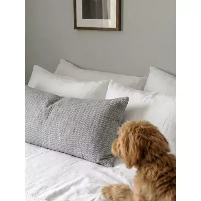 Svanefors Ilse Kudde Grå 35x80 cm