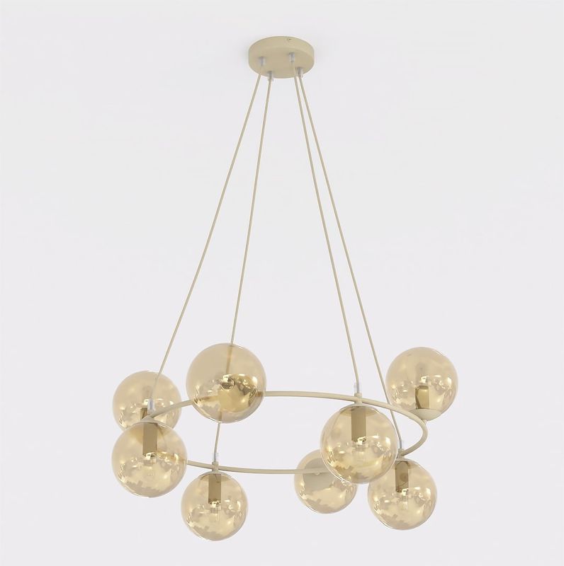 Emibig Lighting Taklampa AZURA 9 MOKKA AMBER