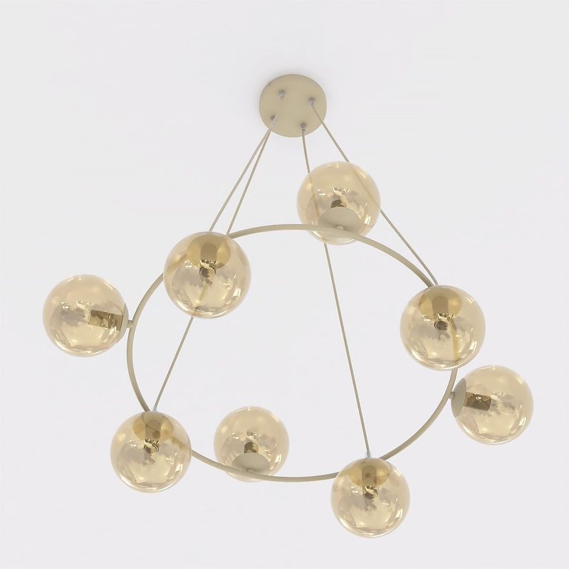 Emibig Lighting Taklampa AZURA 9 MOKKA AMBER