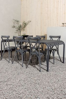 Venture Home Borneo Rektangulär Matgrupp